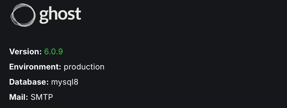 Ghost 6.0 - migrate, again [updated]